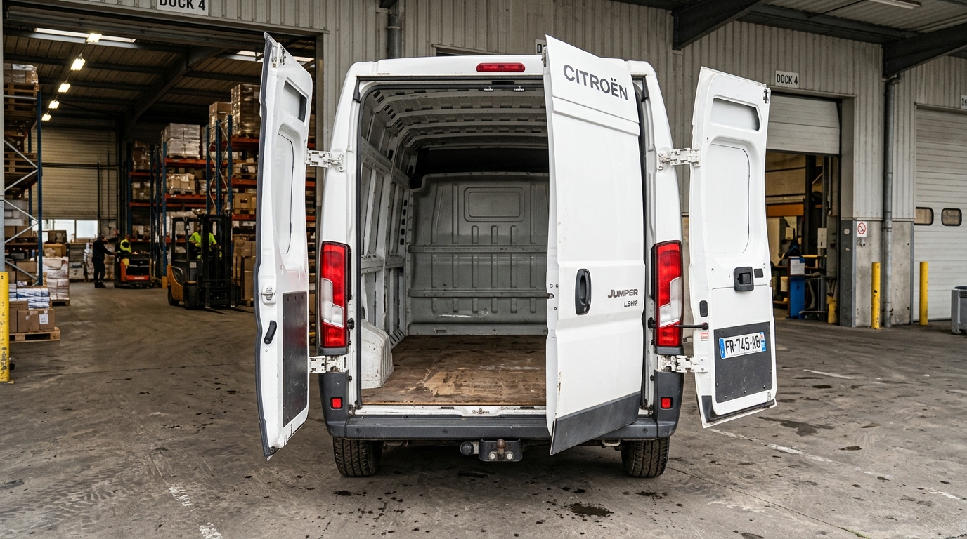 Citroën Jumper Van – wymiary, ładowność, wersje L1–L4