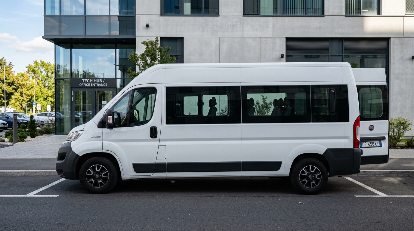 Fiat Ducato 9-osobowy – wersja pasażerska, prawo jazdy, ceny