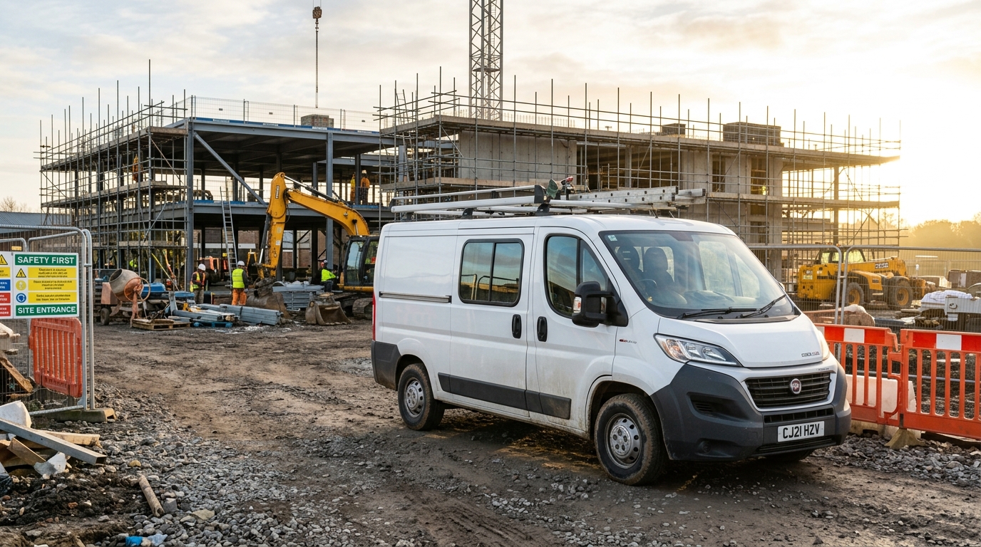 Fiat Ducato brygadówka – wersja dla ekip budowlanych