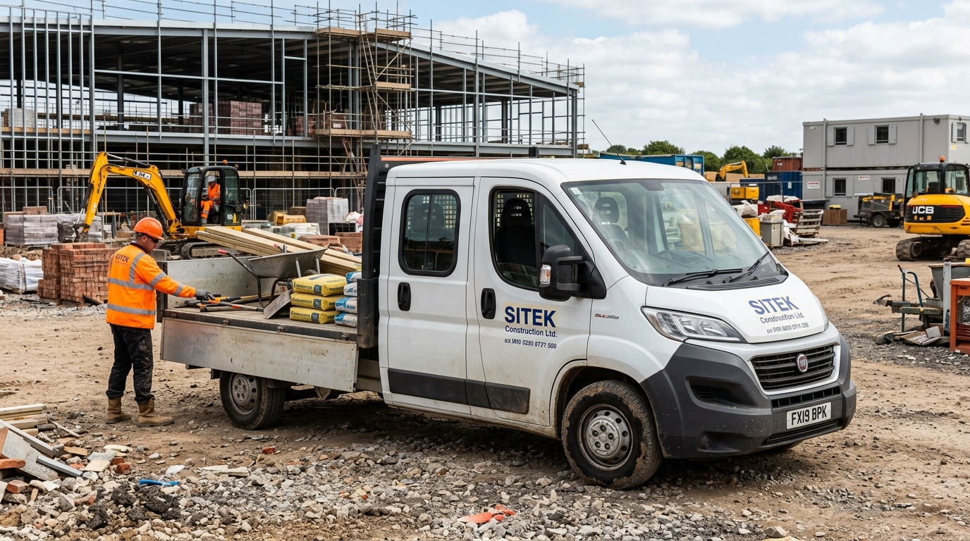 Fiat Ducato doka – podwójna kabina z platformą