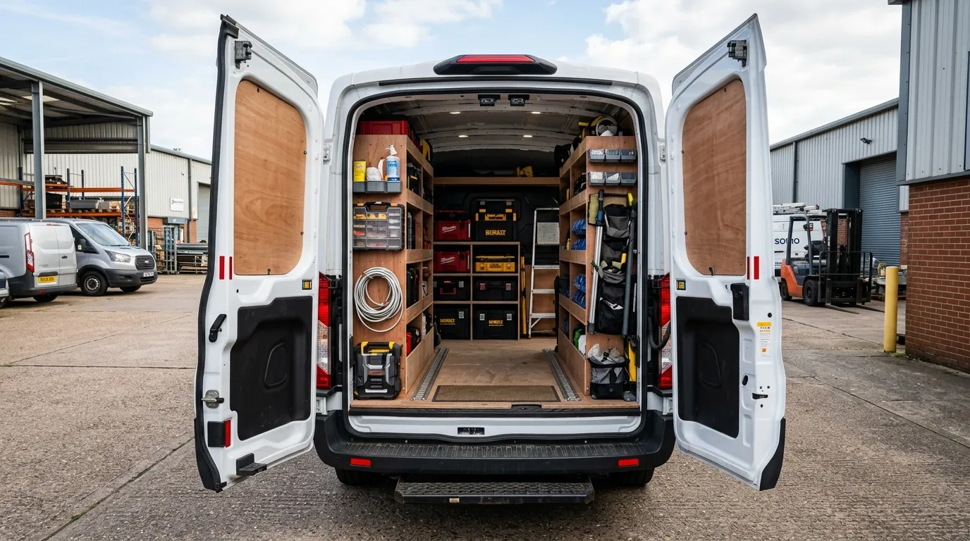 Ford Transit Van L3H2 – widok z boku