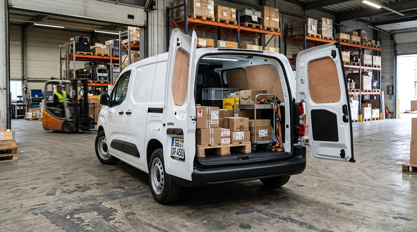 Opel Combo Dostawczy – ładowność, wymiary przestrzeni, dane techniczne