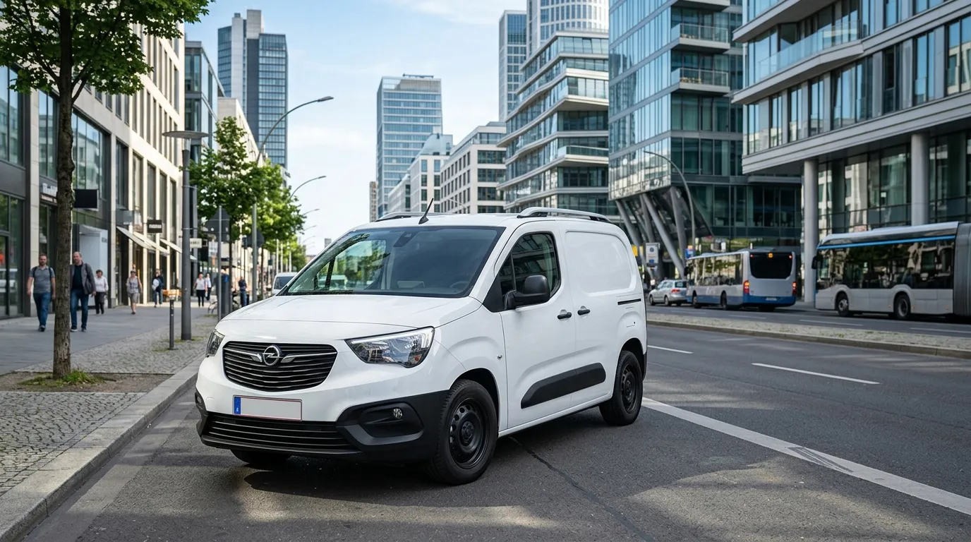 Opel Combo E Cargo furgon na parkingu
