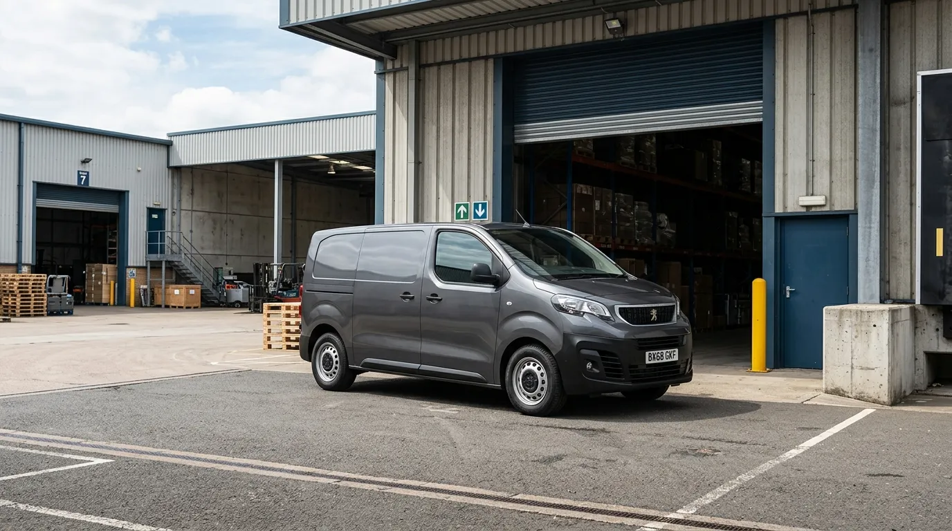 Peugeot Expert III furgon na drodze